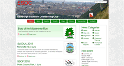 Desktop Screenshot of esoc.org.uk